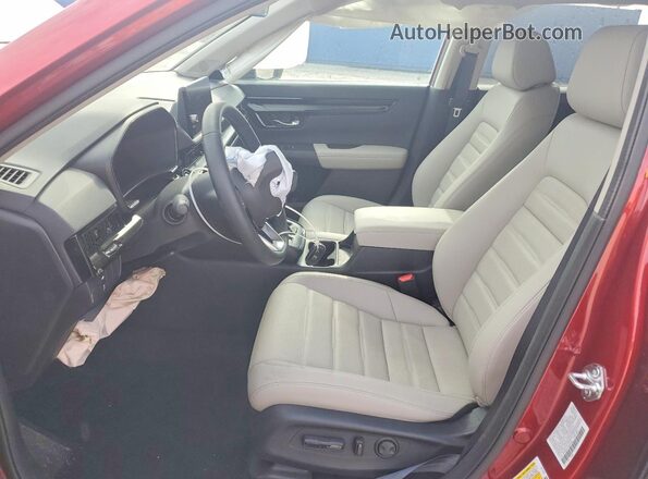 7FARS4H71SE014783 2025 HONDA CR-V Темно-бордовый Вид салона спереди