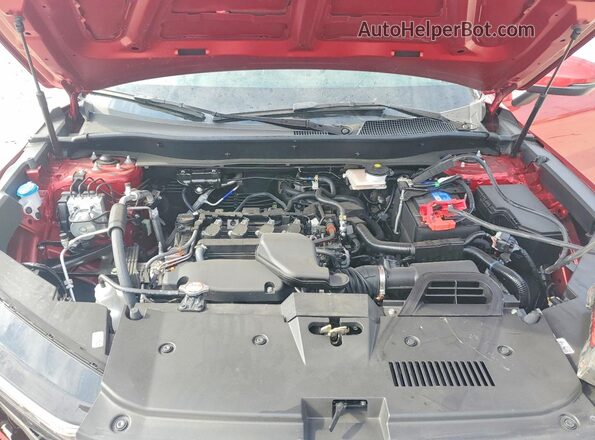 7FARS4H71SE014783 2025 HONDA CR-V Темно-бордовый Вид подкапотного пространства