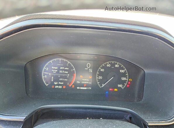 7FARS4H72RE019551 2024 HONDA CR-V Charcoal Widok zestawu wskaźników