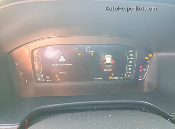 7FARS4H73TE003298 2026 HONDA CR-V Синий Вид щитка приборов