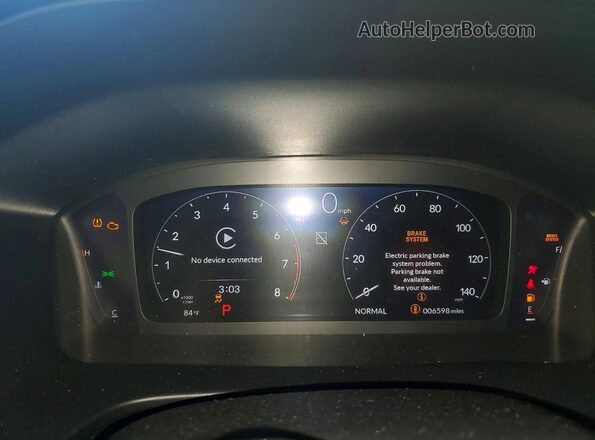 7FARS4H76TE005112 2026 HONDA CR-V White Սարքավորումների վահանակի տեսք