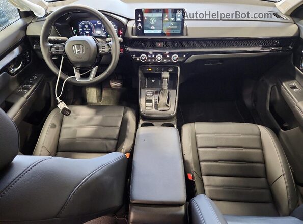 7FARS4H76TE008348 2026 HONDA CR-V Charcoal Widok deski rozdzielczej
