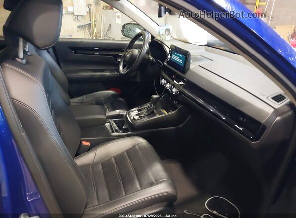 7FARS4H78PE003075 2023 HONDA CR-V Blue წინა სალონის ხედი