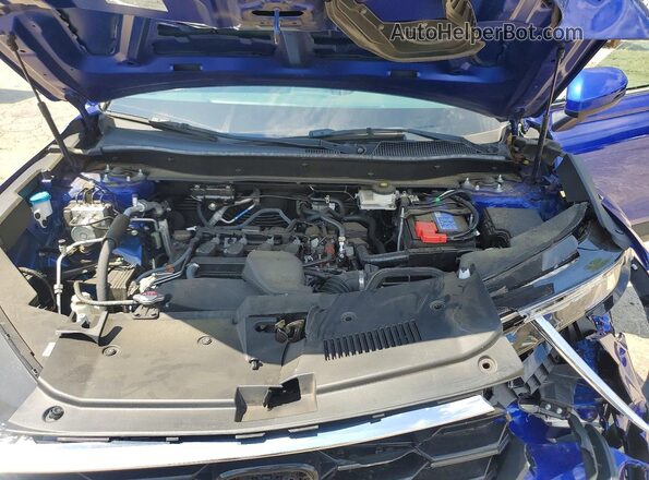 7FARS4H78RE010787 2024 HONDA CR-V Синий Вид подкапотного пространства