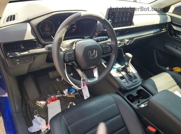 7FARS4H78RE010787 2024 HONDA CR-V Синий Вид панели приборов