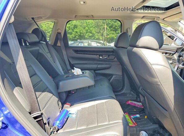7FARS4H78RE010787 2024 HONDA CR-V Синий Вид задней части салона