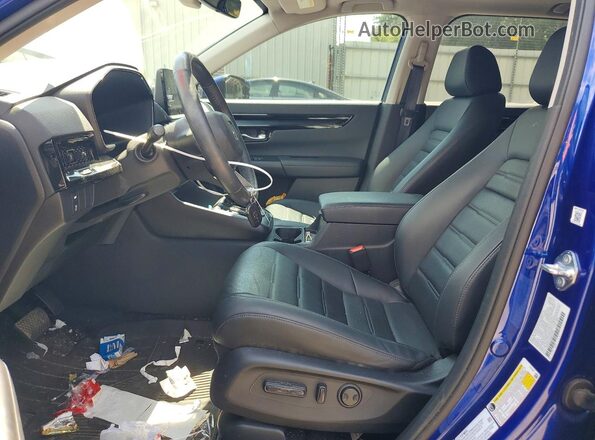 7FARS4H78RE010787 2024 HONDA CR-V Синий Вид салона спереди