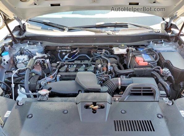 7FARS4H78SE018376 2025 HONDA CR-V Turquoise Engine compartment view