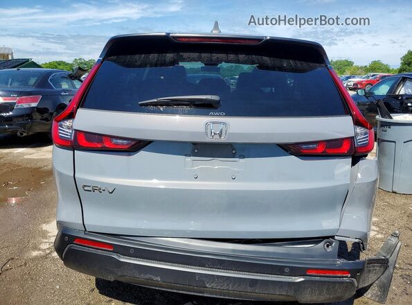 7FARS4H78SE018376 2025 HONDA CR-V Turquoise Rear view