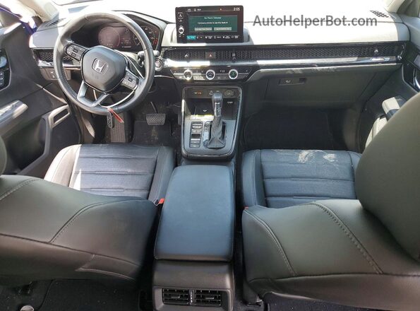 7FARS4H79SE003983 2025 HONDA CR-V Blue Առջևի վահանակի տեսք