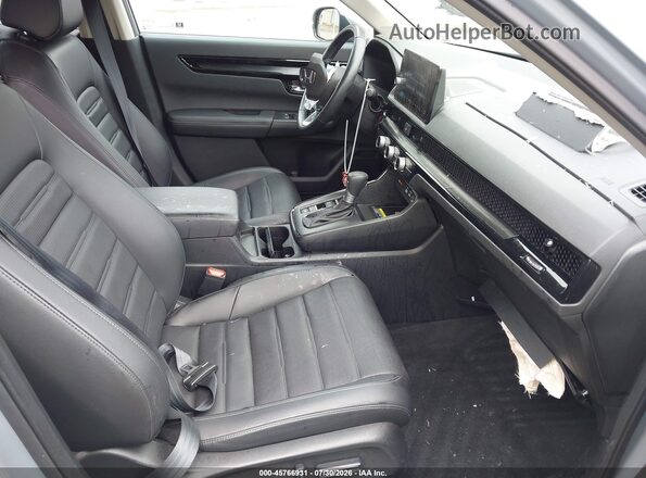 7FARS4H79SE019830 2025 HONDA CR-V Gray Widok wnętrza z przodu