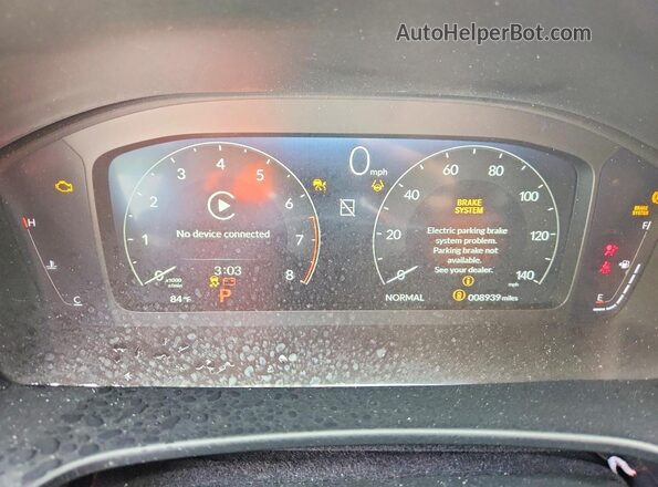 7FARS4H79TE002883 2026 HONDA CR-V Gray Widok zestawu wskaźników