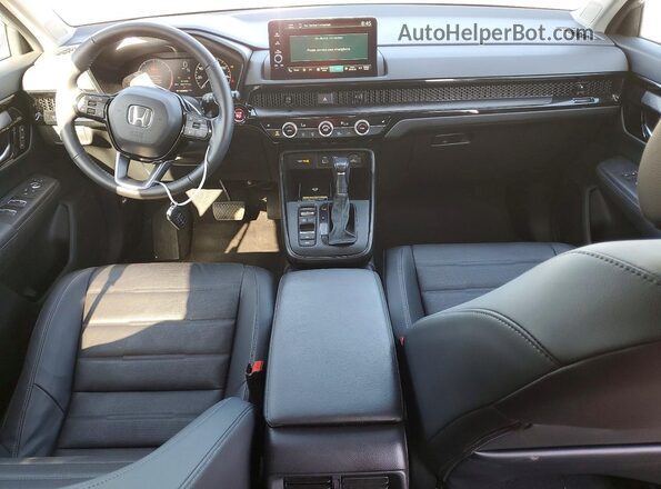 7FARS4H7XPE015941 2023 HONDA CR-V Gray Widok deski rozdzielczej