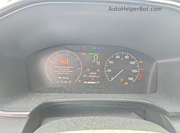 7FARS5H50PE005147 2023 HONDA CR-V Черный Вид щитка приборов
