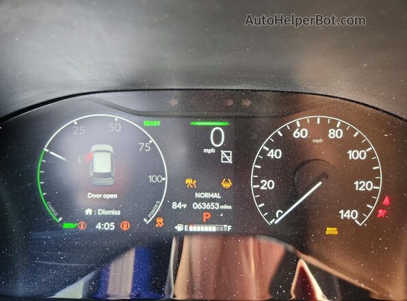 7FARS5H52PE000712 2023 HONDA CR-V Blue Widok zestawu wskaźników