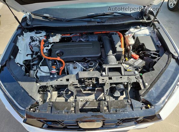7FARS5H54PE004034 2023 HONDA CR-V White Vista del compartimento del motor