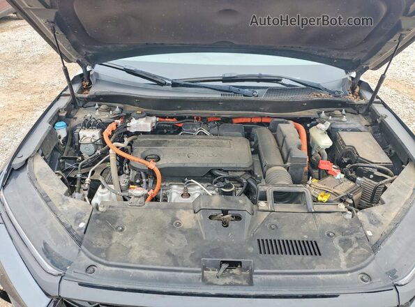 7FARS5H55PE000901 2023 HONDA CR-V Black ძრავის განყოფილების ხედი
