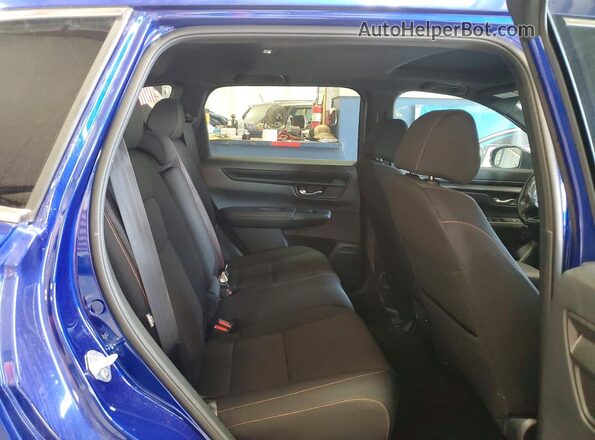 7FARS5H56PE011213 2023 HONDA CR-V Blue Rear interior view