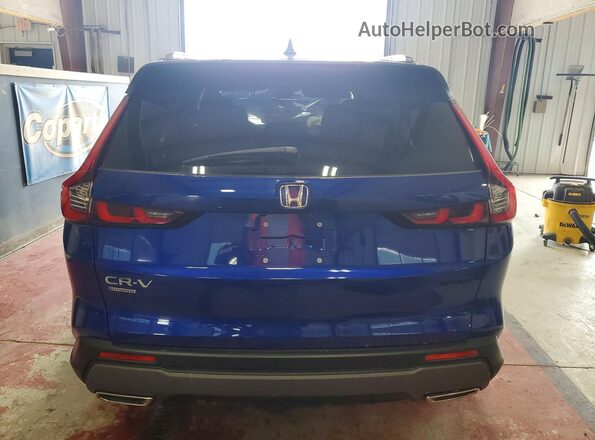 7FARS5H56PE011213 2023 HONDA CR-V Blue Rear view