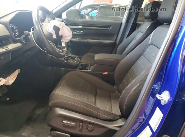 7FARS5H56PE011213 2023 HONDA CR-V Blue Front interior view