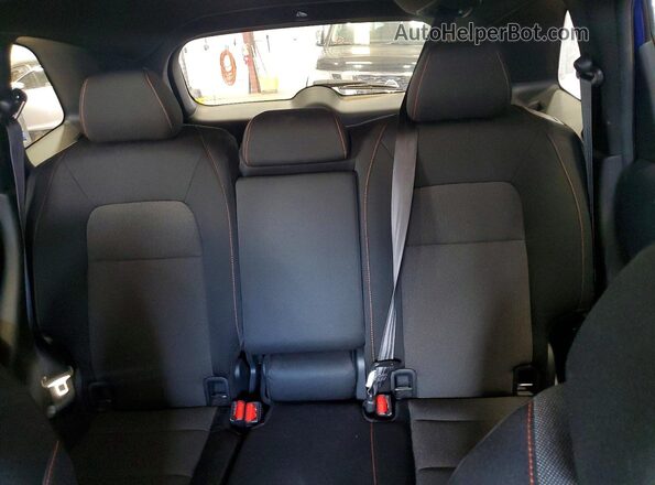 7FARS5H56PE011213 2023 HONDA CR-V Blue Rear seats view