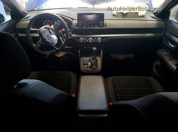 7FARS5H56PE011213 2023 HONDA CR-V Blue Dashboard view