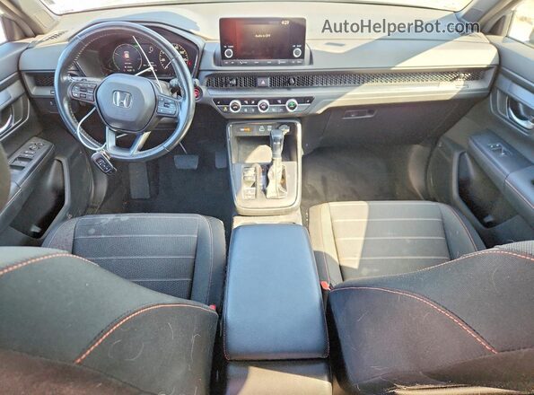 7FARS5H56PE013351 2023 HONDA CR-V Gray Dashboard view