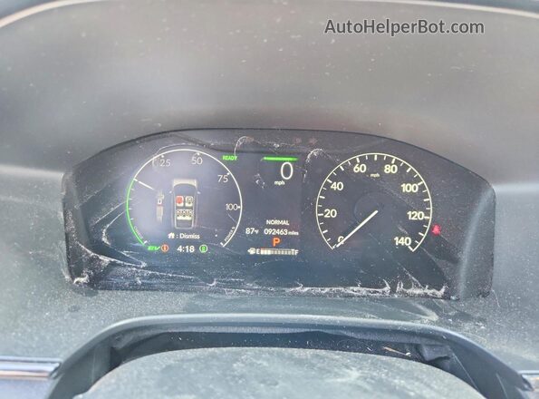 7FARS5H56PE013351 2023 HONDA CR-V Gray Instrument cluster view