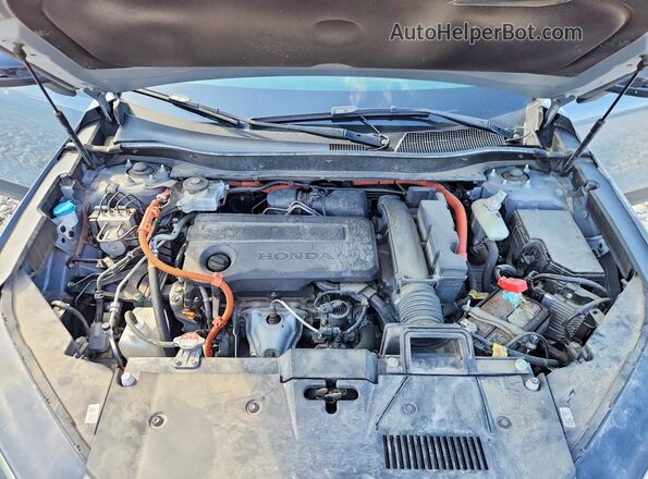 7FARS5H56PE013351 2023 HONDA CR-V Gray Engine compartment view