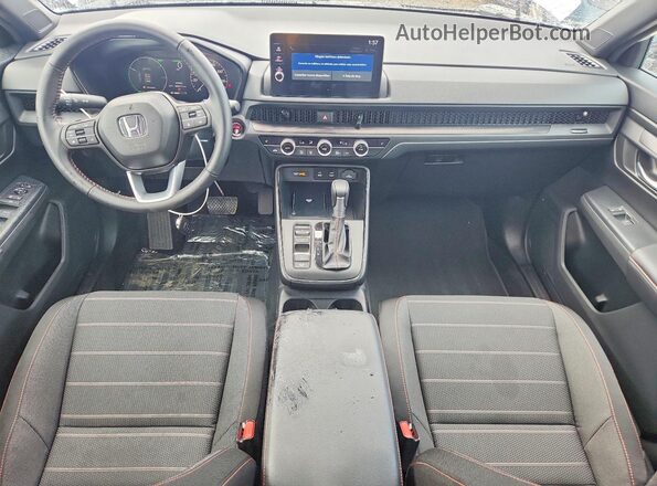 7FARS5H56TE024831 2026 HONDA CR-V White Dashboard view