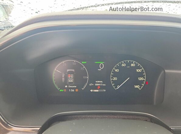 7FARS5H56TE024831 2026 HONDA CR-V White Instrument cluster view