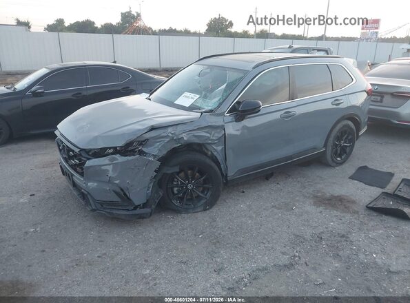 7FARS5H59SE016110 2025 HONDA CR-V Gray Vista tres cuartos delantera izquierda