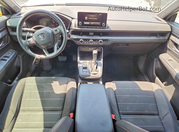 7FARS5H5XPE001056 2023 HONDA CR-V Silver Dashboard view