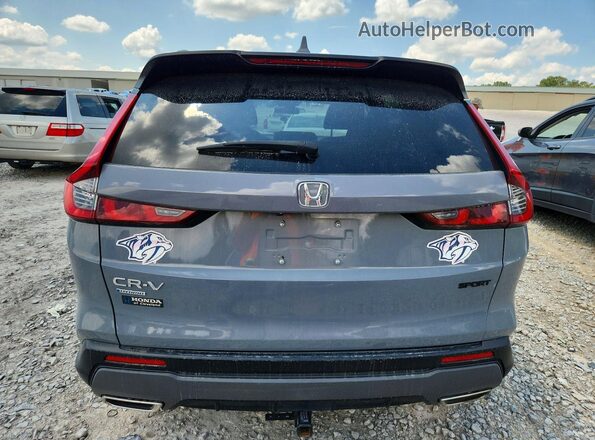 7FARS5H5XPE001056 2023 HONDA CR-V Silver Rear view