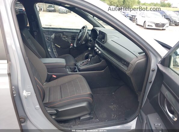 7FARS5H5XPE009738 2023 HONDA CR-V Gray Front interior view
