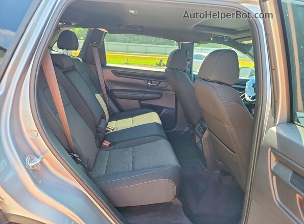 7FARS5H5XPE010100 2023 HONDA CR-V Silver Rear seats view