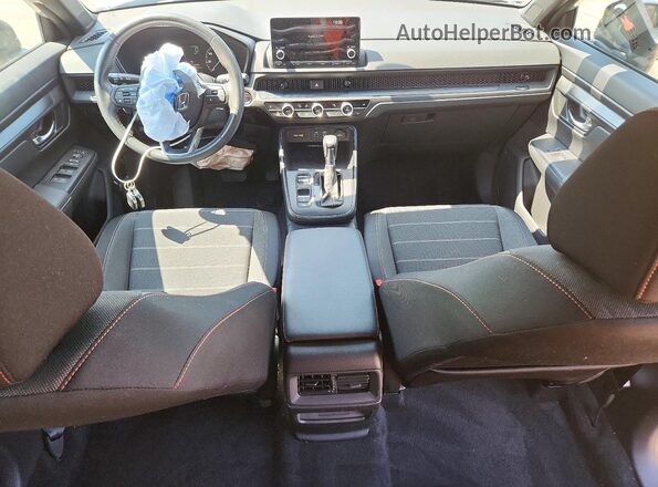 7FARS5H5XPE010100 2023 HONDA CR-V Silver Dashboard view