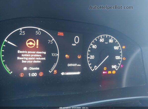 7FARS5H5XPE010744 2023 HONDA CR-V Gray უკანა სავარძლების ხედი
