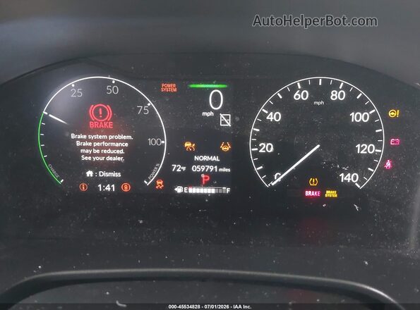 7FARS5H5XRE006258 2024 HONDA CR-V Gray Вид задніх сидінь