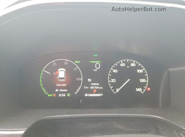 7FARS5H5XTE018319 2026 HONDA CR-V Gray Вид щитка приладів