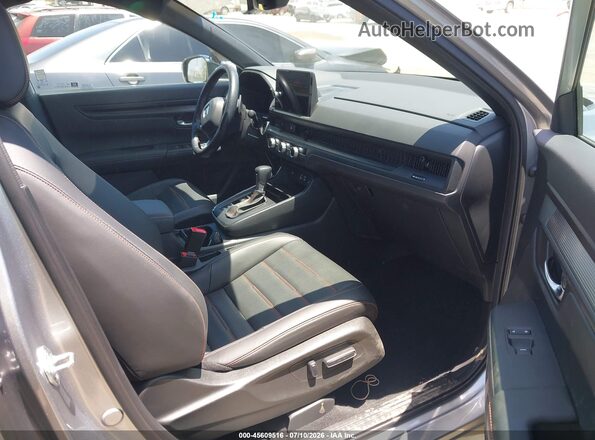 7FARS5H80SE020945 2025 HONDA CR-V Gray Vista interior delantera