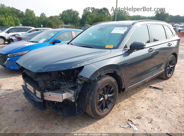 7FARS5H83SE028148 2025 HONDA CR-V Gray Vista tres cuartos delantera izquierda
