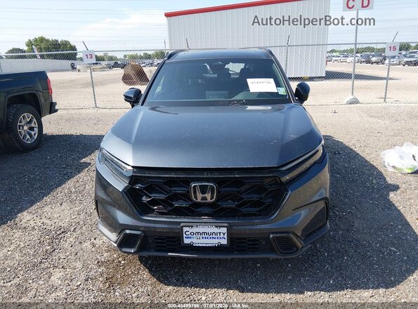 7FARS5H84SE007079 2025 HONDA CR-V Gray Instrument cluster view