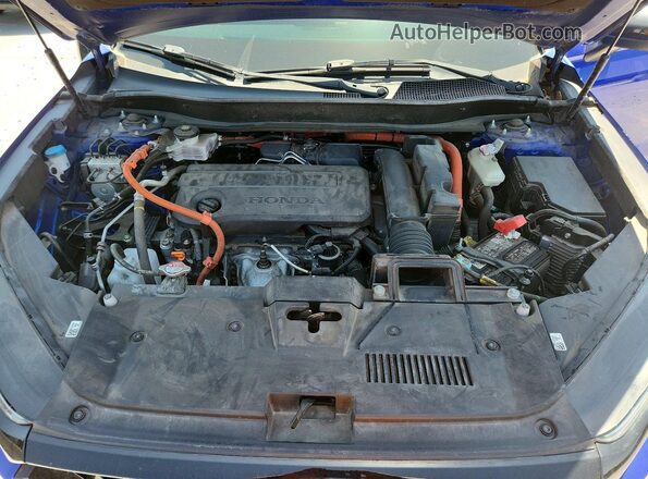7FARS5H85RE022636 2024 HONDA CR-V Blue Engine compartment view