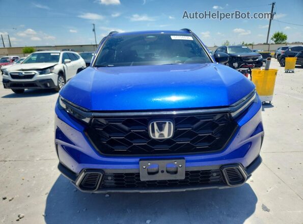 7FARS5H85RE022636 2024 HONDA CR-V Blue Front view