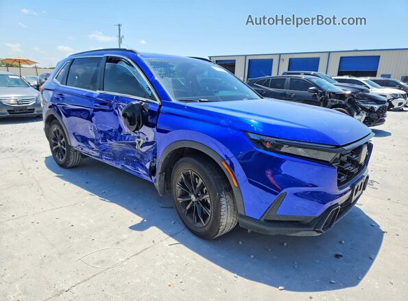 7FARS5H85RE022636 2024 HONDA CR-V Blue Front right