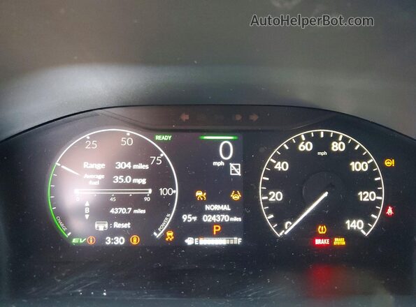 7FARS5H86SE017323 2025 HONDA CR-V Синий Вид щитка приборов
