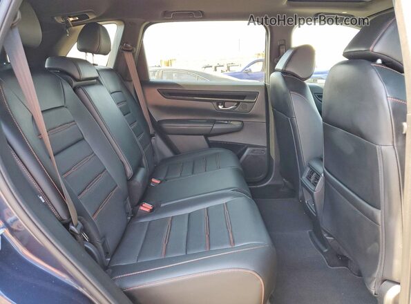 7FARS5H86SE017323 2025 HONDA CR-V Синий Вид задней части салона