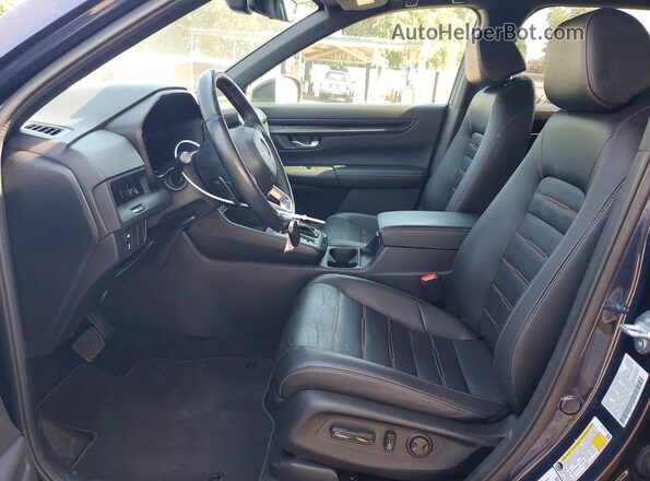 7FARS5H86SE017323 2025 HONDA CR-V Синий Вид салона спереди