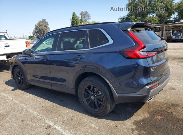 7FARS5H86SE017323 2025 HONDA CR-V Синий Задняя левая четверть
